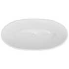 Synergy Cincelado 1700mm Crystal Freestanding Bath - Matt White