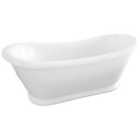 Synergy Boat 1770mm Traditional White Freestanding Bath