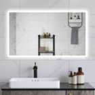 AICA Bathrooms 1200x700mm Bathroom LED Illuminated Mirror With Demister Pad Anti-Fog[IP44 Rated] Backlit Wall Mounted,Touch Sensor Switch,Rectangular