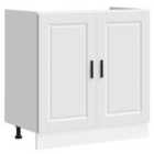 vidaXL Sink Base Cabinet "porto" White 80X46X81.5cm engineered Wood