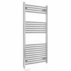 Heizmann Straight Towel Rail 1200X600Mm 20 Bar With Manual Heating Element Chrome
