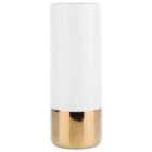 Beliani Flower Vase GELIDA Stoneware 36 cm White