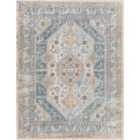 Livabliss Alka Machine Washable Oriental Boho Denim Area Rug (140 x 200 cm)