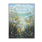 Diane Demirci Coastal Breeze I Framed Canvas With Handpaint 62X82Cm