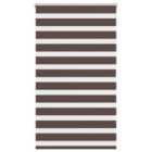 vidaXL Zebra Blind 100 x 175 cm Coffee