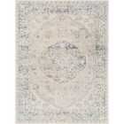 Livabliss Amayra Machine Washable Traditionnal Boho Oatmeal Area Rug (66 x 115 cm)