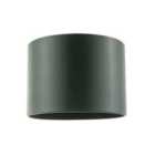 Happy Homewares Classic Forest Green Faux Leather Lamp Shade With Inner Cotton Lining