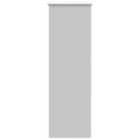 vidaXL Roller Blind Blackout Light Grey 60x175 cm Fabric Width 55.7 cm Polyester