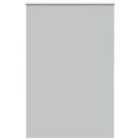 vidaXL Roller Blind Blackout Light Grey 160x210 cm Fabric Width 156.6 cm Polyester