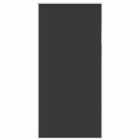 vidaXL Roller Blind Blackout Black 95x210 cm Fabric Width 90.7 cm Polyester