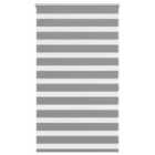vidaXL Zebra Blind 80 x 175 cm Grey