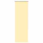 vidaXL Roller Blind Blackout Yellow 50x175 cm Fabric Width 45.7 cm Polyester