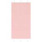 vidaXL Pleated Blind Pink 105x200 cm Fabric Width 104.4 cm Polyester