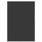 vidaXL Roller Blind Blackout Black 95x175 cm Fabric Width 90.7 cm Polyester