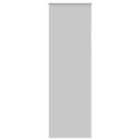 vidaXL Roller Blind Blackout Light Grey 80x210 cm Fabric Width 75.7 cm Polyester