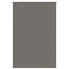 vidaXL Roller Blind Blackout Grey 165x210 cm Fabric Width 161.6 cm Polyester