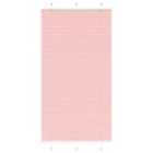 vidaXL Pleated Blind Pink 110x200 cm Fabric Width 109.4 cm Polyester