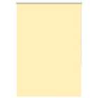 vidaXL Roller Blind Blackout Yellow 95x150 cm Fabric Width 90.7 cm Polyester