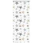 vidaXL Shower Roller Blind with Cassette 110x240 cm Fabric Width 106 cm