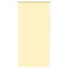 vidaXL Roller Blind Blackout Yellow 75x130 cm Fabric Width 70.7 cm Polyester