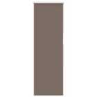 vidaXL Roller Blind Blackout Coffee 40x175 cm Fabric Width 35.7 cm Polyester