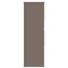 vidaXL Roller Blind Blackout Coffee 45x150 cm Fabric Width 40.7 cm Polyester