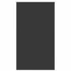 vidaXL Roller Blind Blackout Black 120x210 cm Fabric Width 116.6 cm Polyester