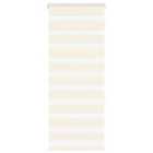 vidaXL Zebra Blind Marble Beige 60x150 cm Fabric Width 55.9 cm Polyester