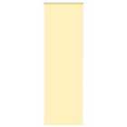 vidaXL Roller Blind Blackout Yellow 85x230 cm Fabric Width 80.7 cm Polyester