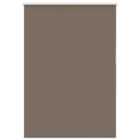 vidaXL Roller Blind Blackout Coffee 90x130 cm Fabric Width 85.7 cm Polyester
