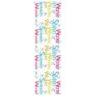 vidaXL Shower Roller Blind 80x240 cm Fabric Width 76 cm