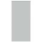 vidaXL Roller Blind Blackout Light Grey 90x210 cm Fabric Width 85.7 cm Polyester