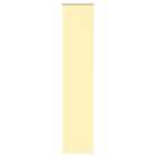 vidaXL Roller Blind Blackout Yellow 60x210 cm Fabric Width 55.7 cm Polyester