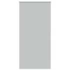 vidaXL Roller Blind Blackout Light Grey 100x210 cm Fabric Width 95.7 cm Polyester