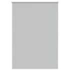 vidaXL Roller Blind Blackout Light Grey 105x175 cm Fabric Width 100.7 cm Polyester