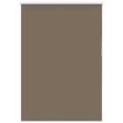 vidaXL Roller Blind Blackout Coffee 95x150 cm Fabric Width 90.7 cm Polyester