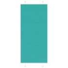 vidaXL Pleated Blind Petrol Green 95x200 cm Fabric Width 94.4 cm Polyester