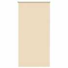 vidaXL Roller Blind Blackout Beige 75x150 cm Fabric Width 70.7 cm Polyester