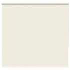 vidaXL Roller Blind Blackout Off White 165x130 cm Fabric Width 161.6 cm Polyester