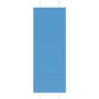 vidaXL Pleated Blind Blue 75x200 cm Fabric Width 74.4 cm Polyester