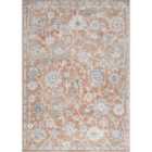 Livabliss Ruby Machine Washable Oriental Boho Burnt Orange Area Rug (200 x 275 cm)