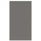 vidaXL Roller Blind Blackout Grey 120x230 cm Fabric Width 116.6 cm Polyester