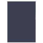 vidaXL Roller Blind Blackout Marine 105x150 cm Fabric Width 100.7 cm Polyester