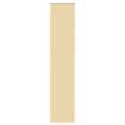 vidaXL Roller Blind Blackout Beige 60x230 cm Fabric Width 55.7 cm Polyester