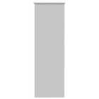 vidaXL Roller Blind Blackout Light Grey 60x130 cm Fabric Width 55.7 cm Polyester