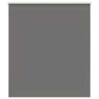 vidaXL Roller Blind Blackout Grey 120x130 cm Fabric Width 116.6 cm Polyester