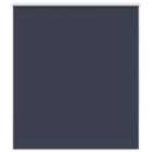 vidaXL Roller Blind Blackout Marine 120x150 cm Fabric Width 116.6 cm Polyester