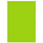 vidaXL Roller Blind Blackout Leaves Green 115x130 cm Fabric Width 110.7 cm Polyester