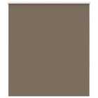 vidaXL Roller Blind Blackout Coffee 125x175 cm Fabric Width 121.6 cm Polyester