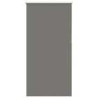 vidaXL Roller Blind Blackout Grey 80x175 cm Fabric Width 75.7 cm Polyester